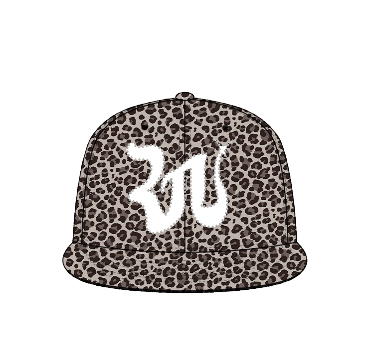 Rhinestone Fitted hat